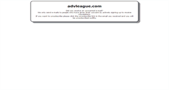 Desktop Screenshot of advleague.com